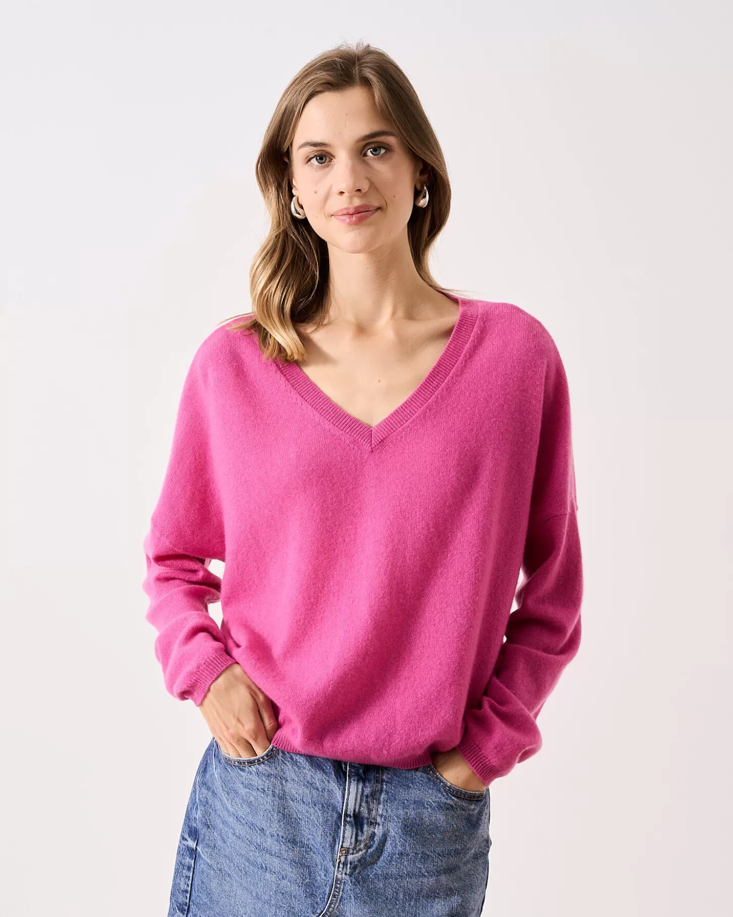 Col V | 100% Cachemire>Absolut Cashmere Alicia. Rosebud