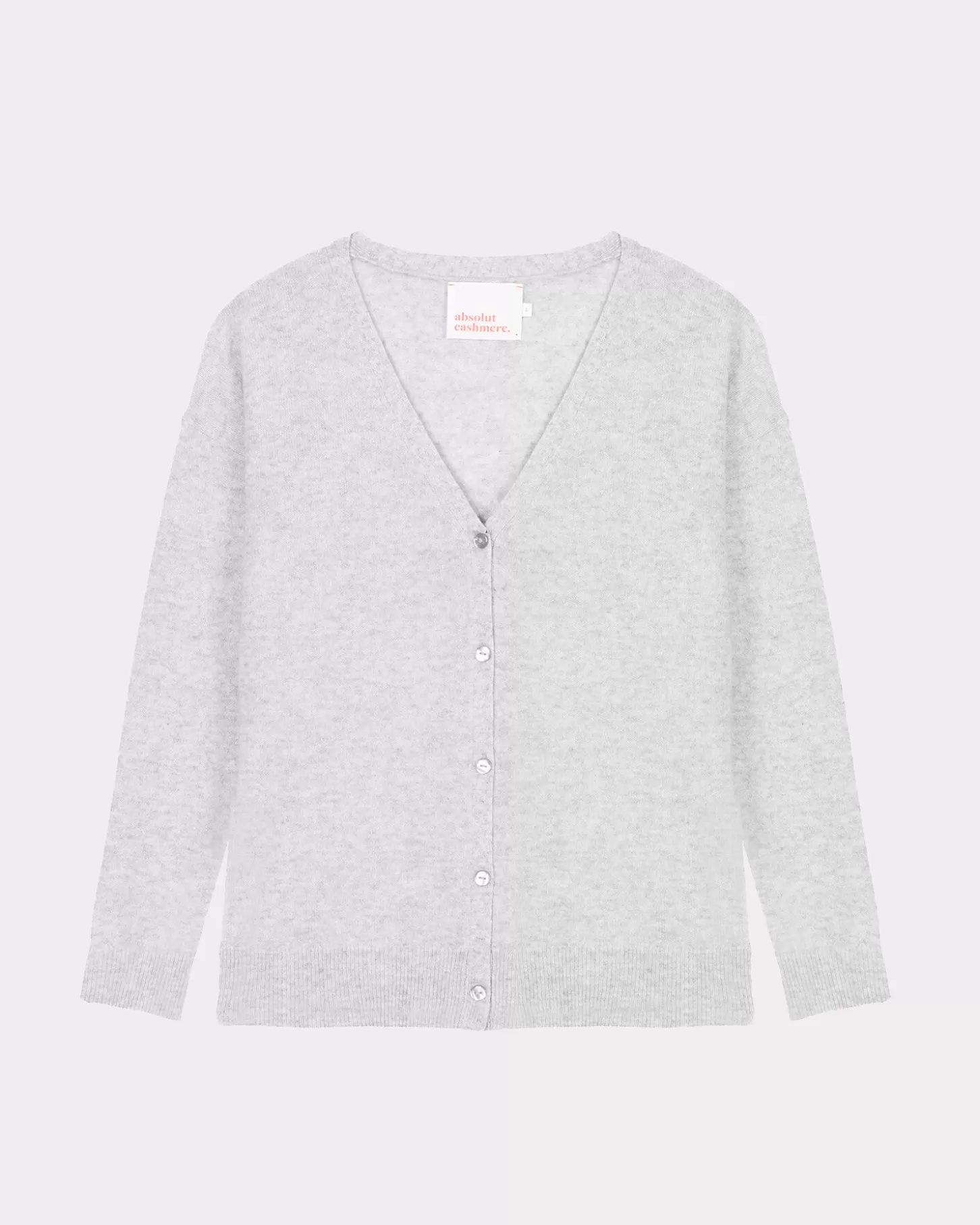 Gilets | 100% Cachemire>Absolut Cashmere Antigone. Gris chiné clair