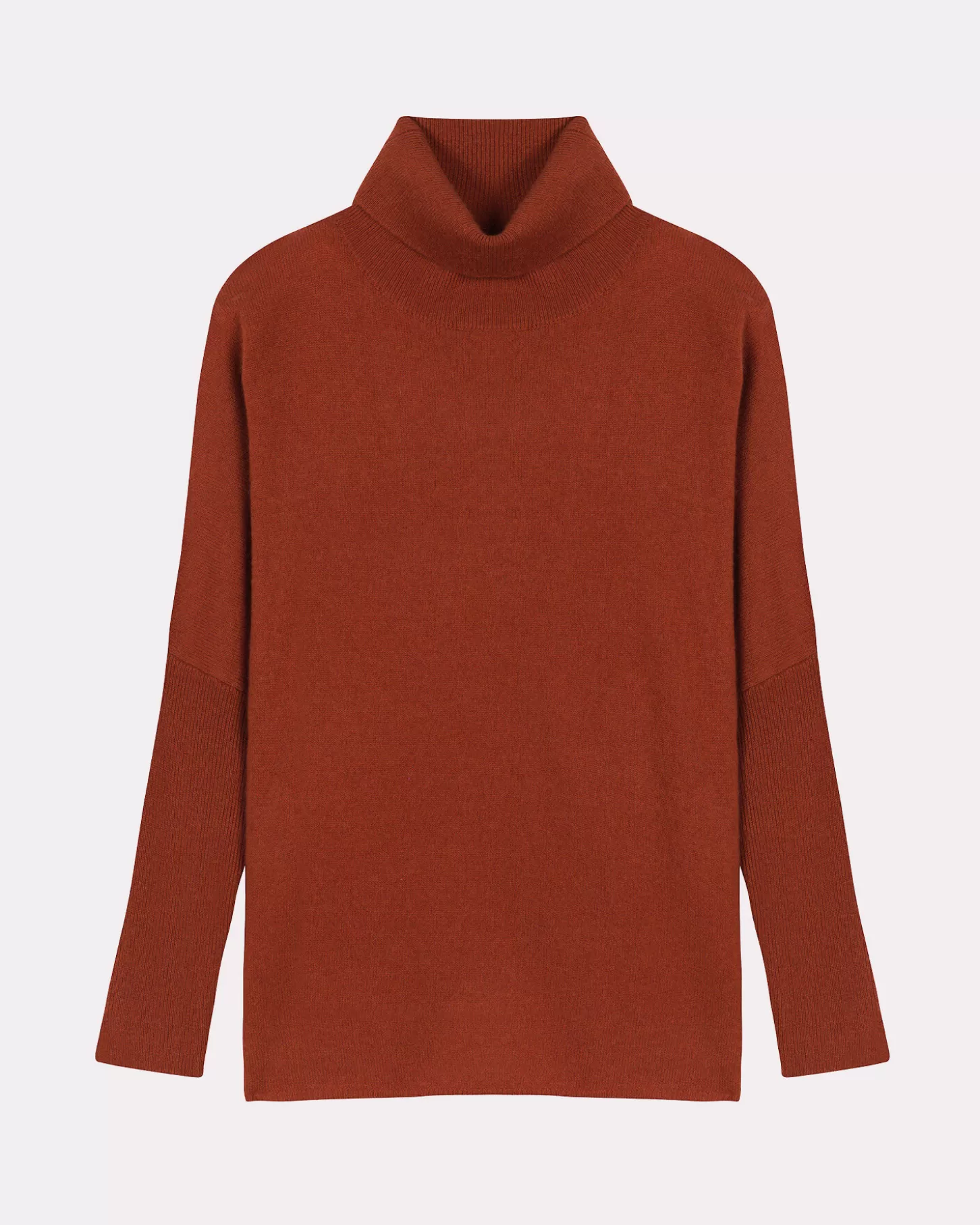 Col Roulé | Ponchos>Absolut Cashmere Clara. Cinnamon