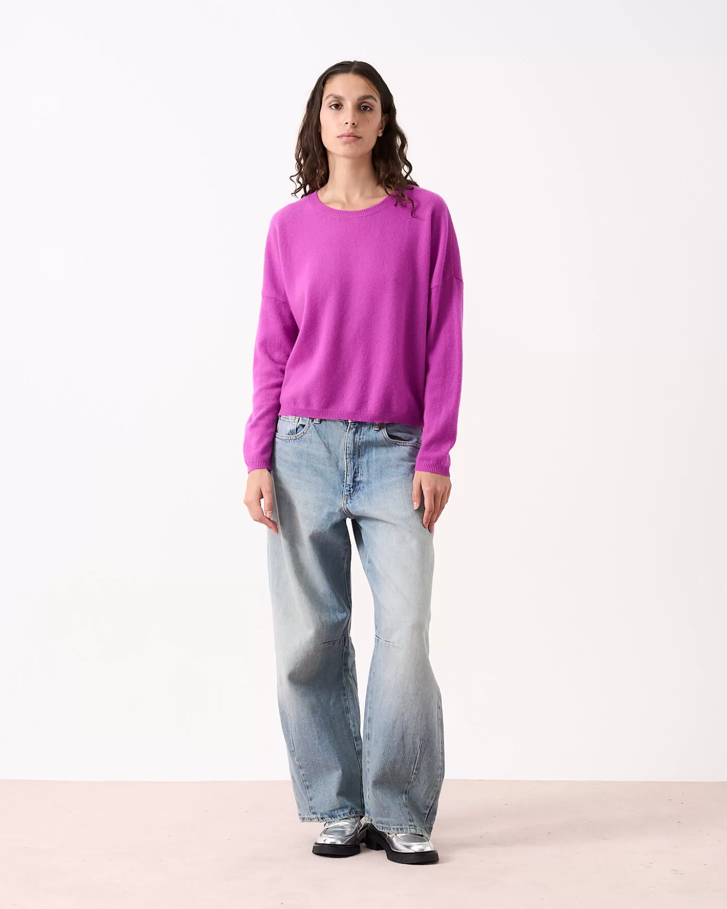 Col Rond | 100% Cachemire>Absolut Cashmere Kaira. VIOLET FLUO