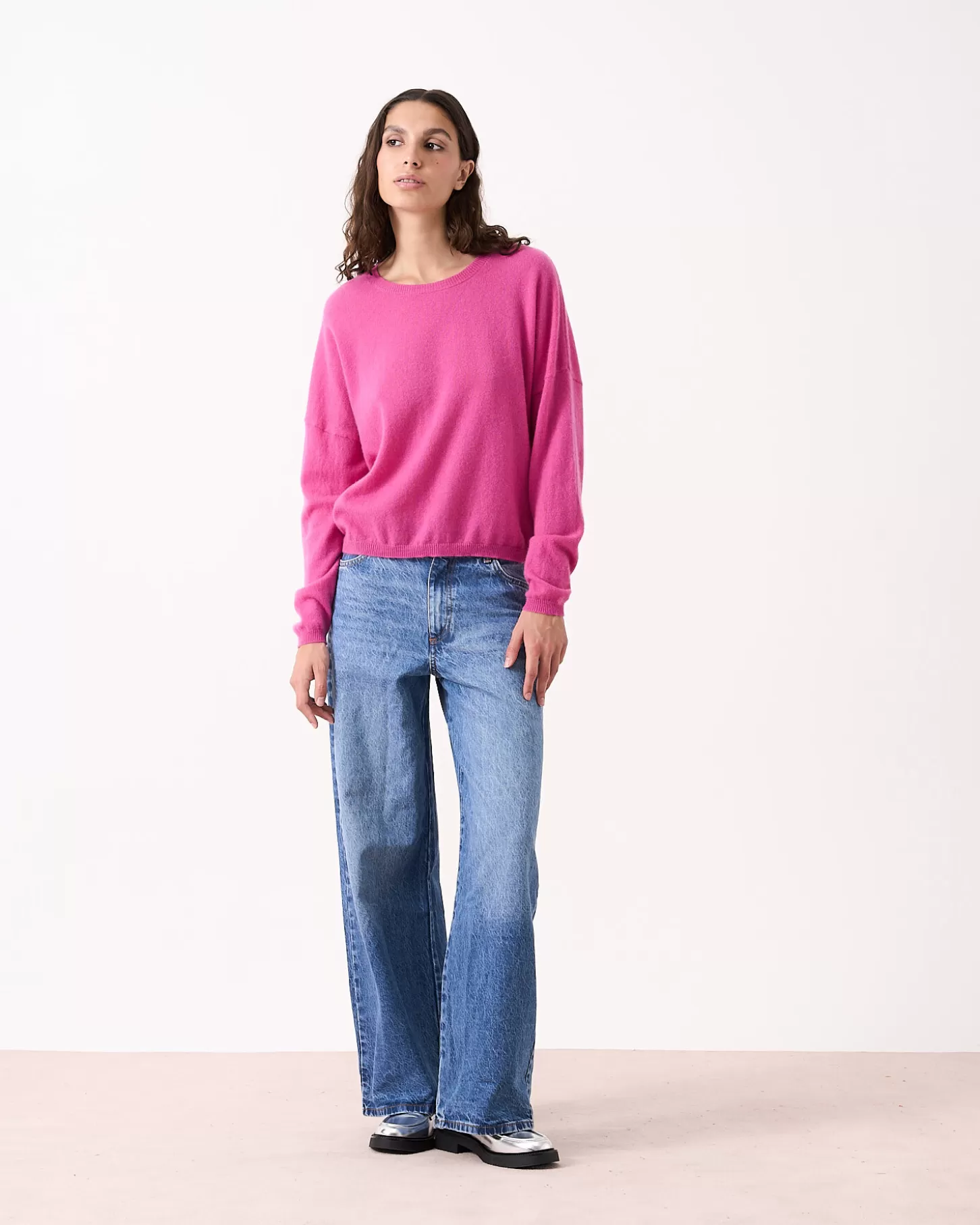 Col Rond | 100% Cachemire>Absolut Cashmere Kaira. Rosebud