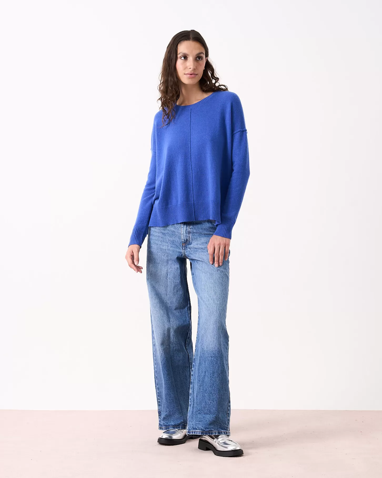 Col Rond | 100% Cachemire>Absolut Cashmere Kenza. Fairy blue