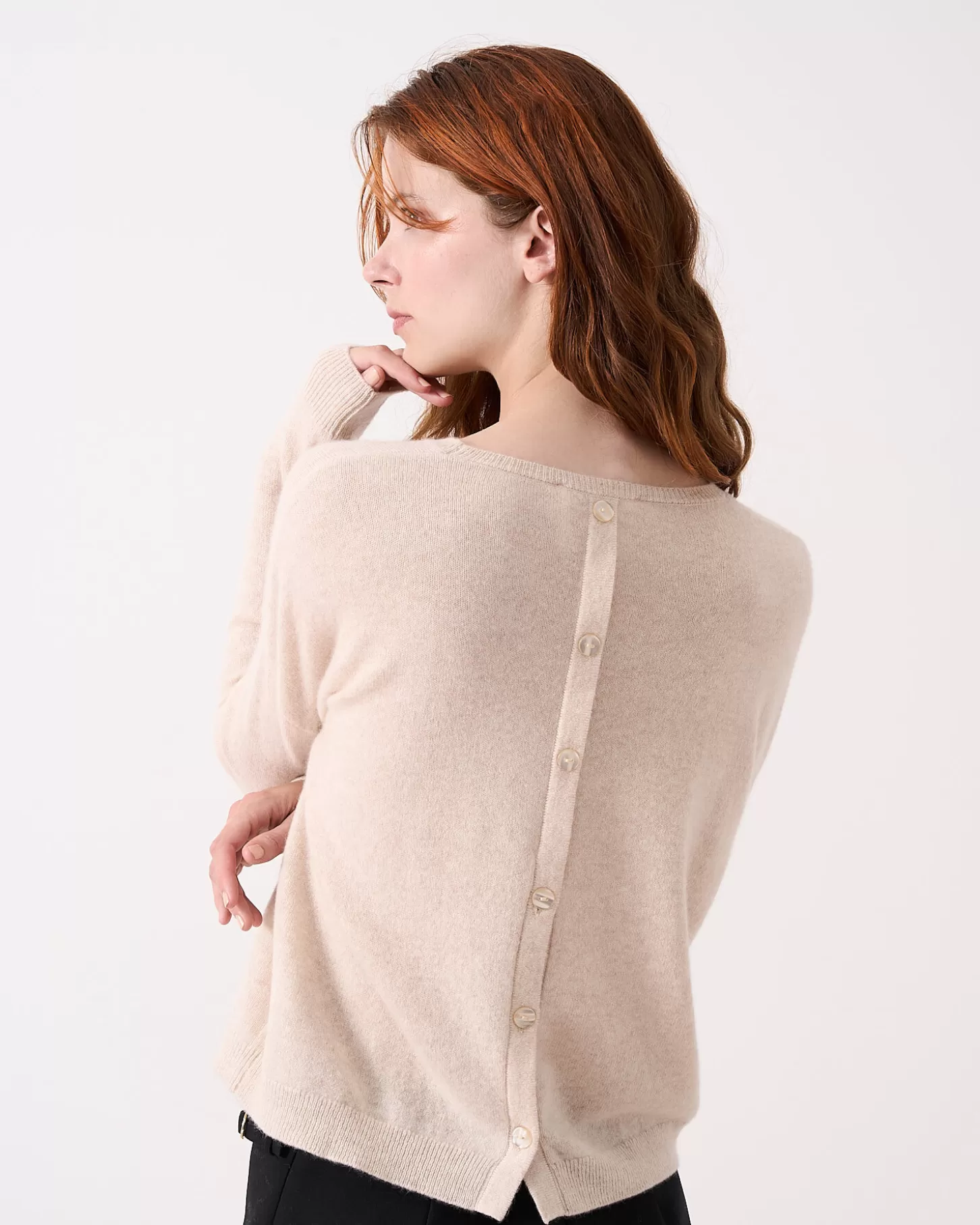 Col Rond | 100% Cachemire>Absolut Cashmere Lisa. Wheat