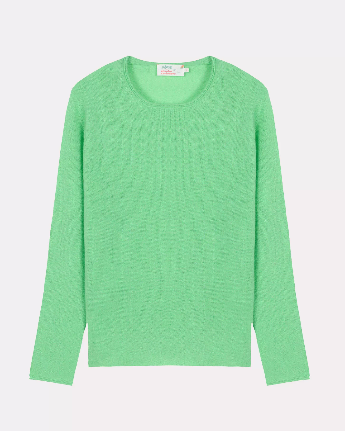 Pulls & Hoodies | Col Rond>Absolut Cashmere Lolly. ABSINTHE