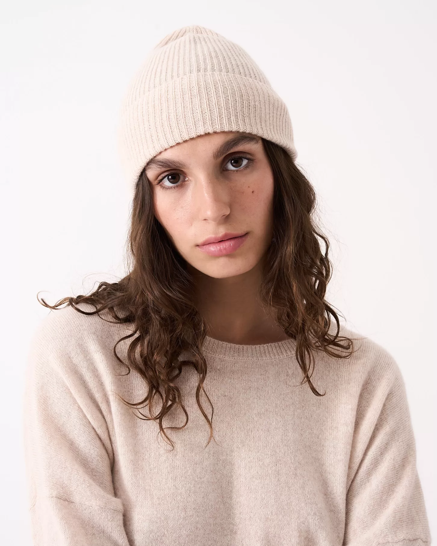 Bonnets & Cagoules | 100% Cachemire>Absolut Cashmere Maeve. Wheat