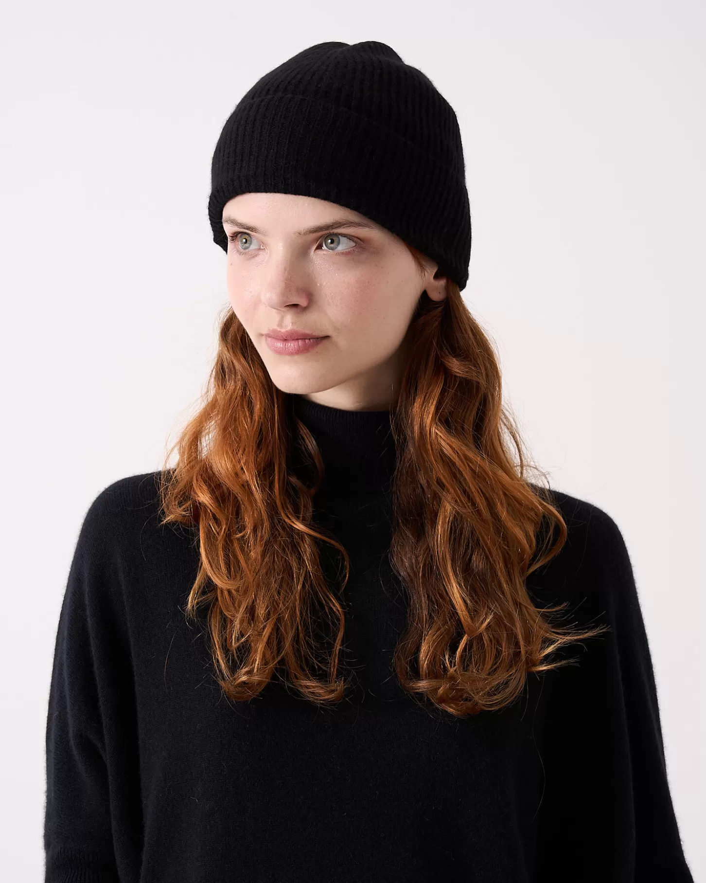 Bonnets & Cagoules | 100% Cachemire>Absolut Cashmere Maeve. NOIR