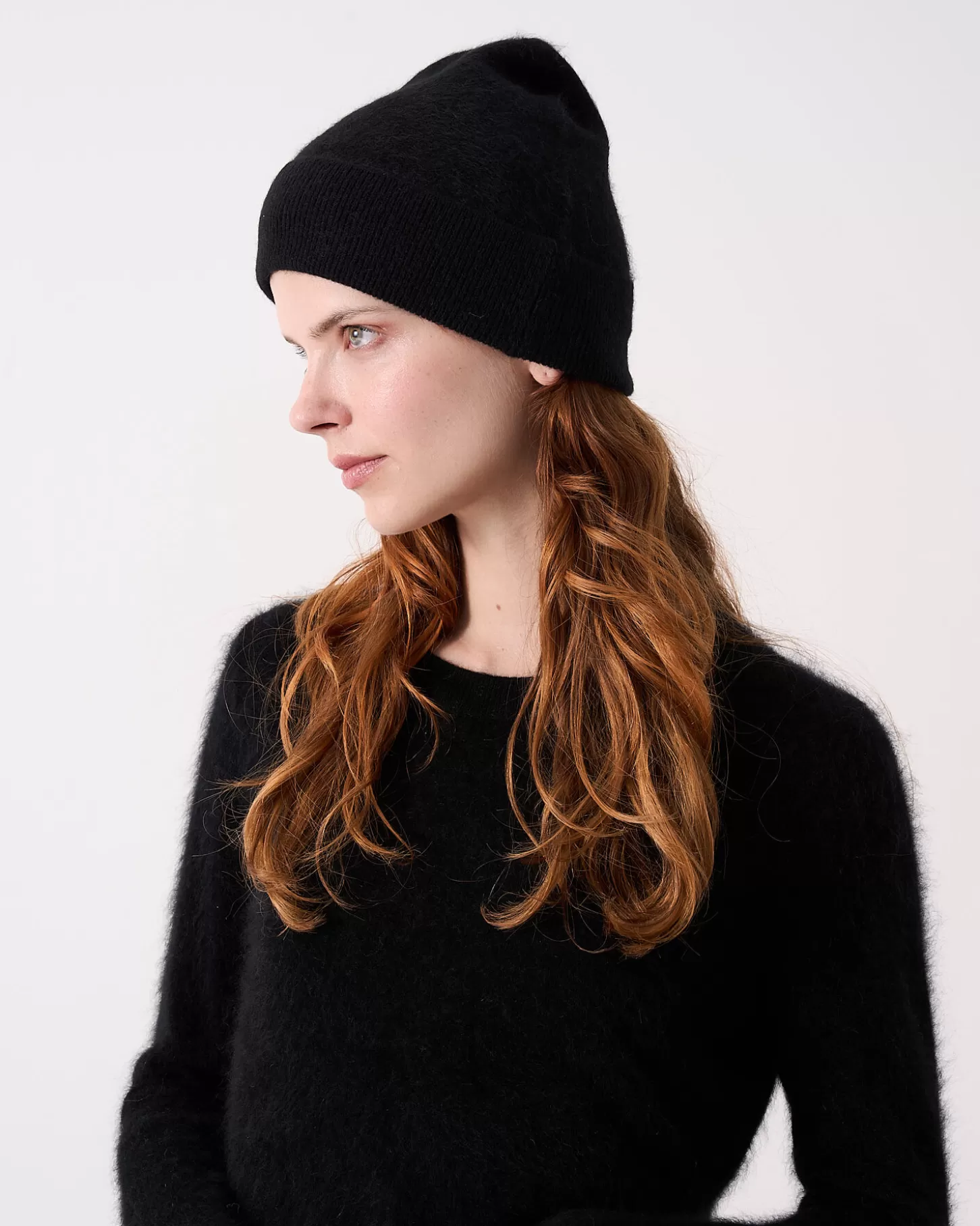 Bonnets & Cagoules | 100% Cachemire>Absolut Cashmere Moira. NOIR