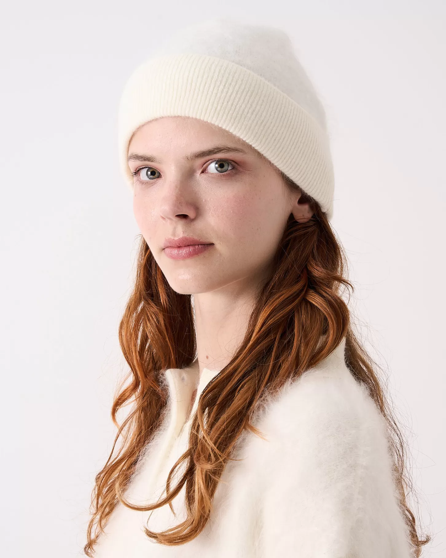 Bonnets & Cagoules | 100% Cachemire>Absolut Cashmere Moira. BLANC