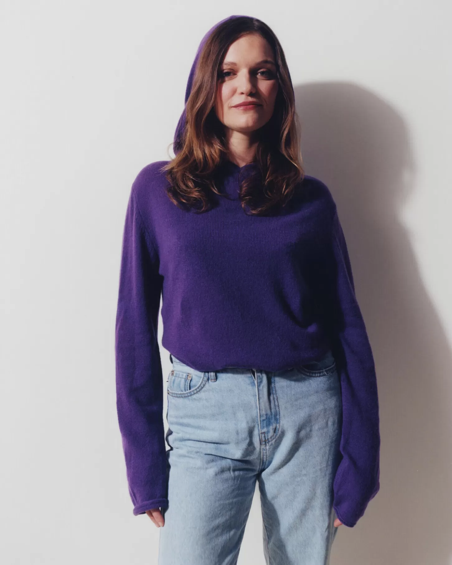 Pulls & Hoodies | 100% Cachemire>Absolut Cashmere Pops. Eggplant