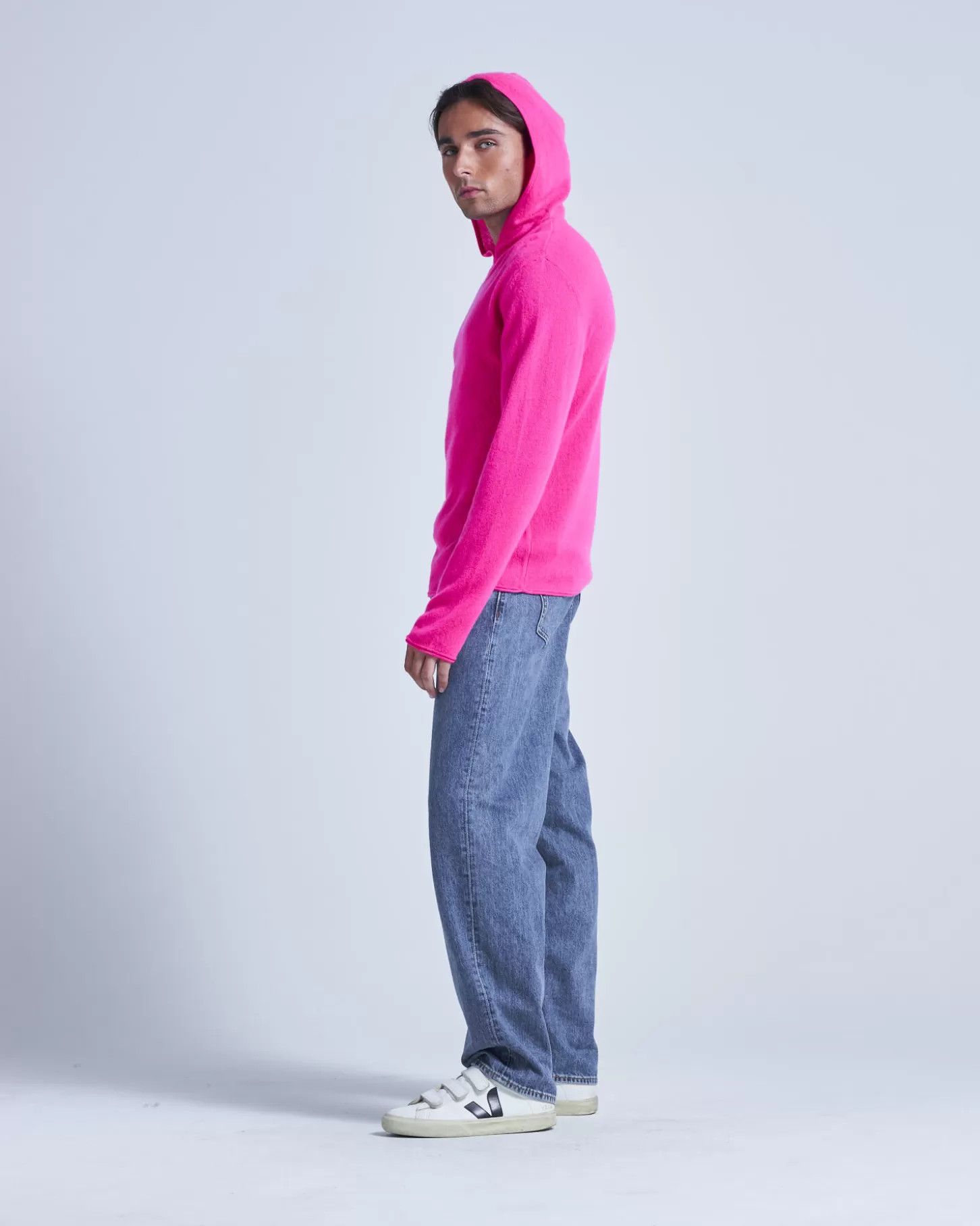 Pulls & Hoodies | 100% Cachemire>Absolut Cashmere Pops. ROSE FLUO