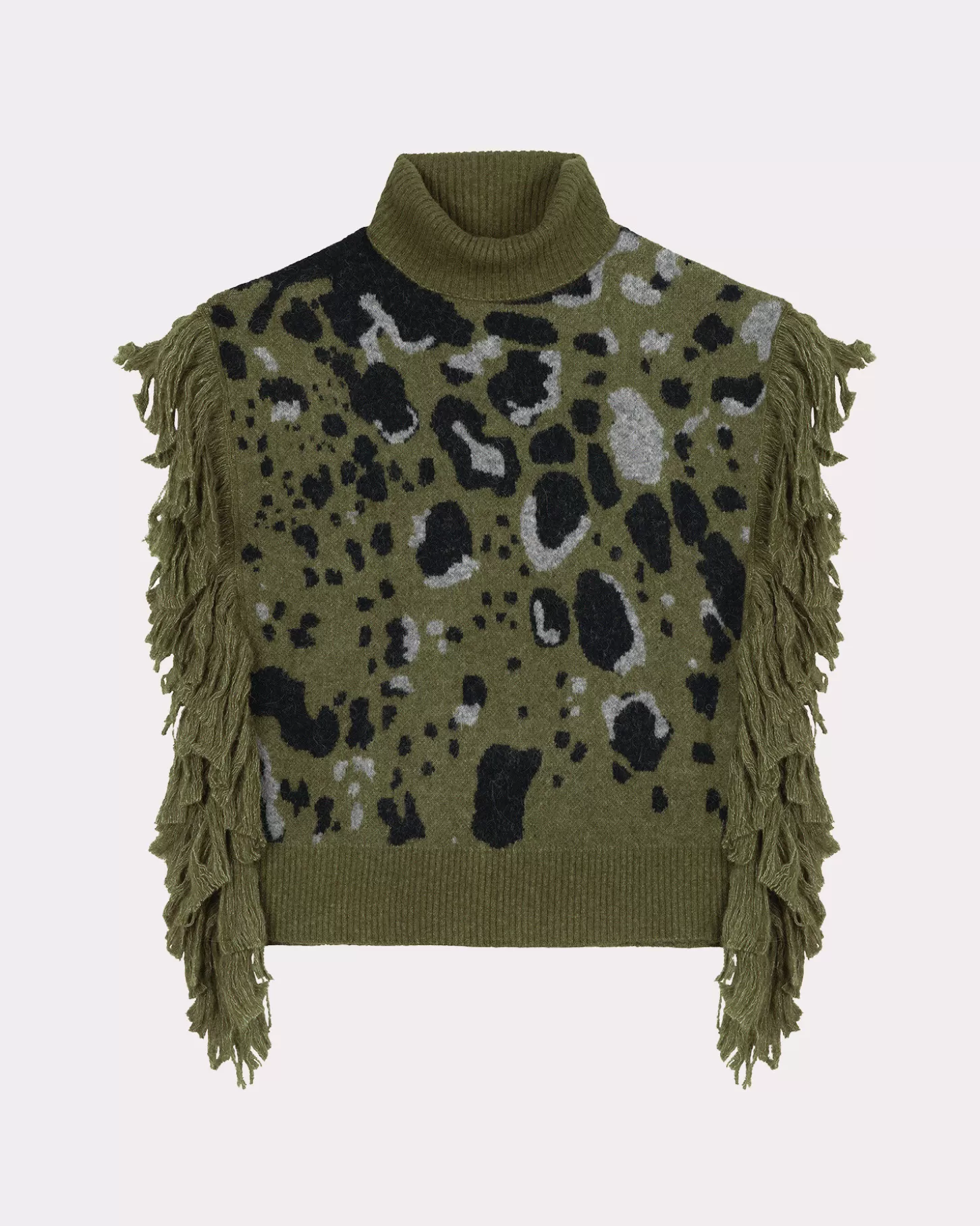 Ponchos>Absolut Cashmere Spike. Leo artichoke