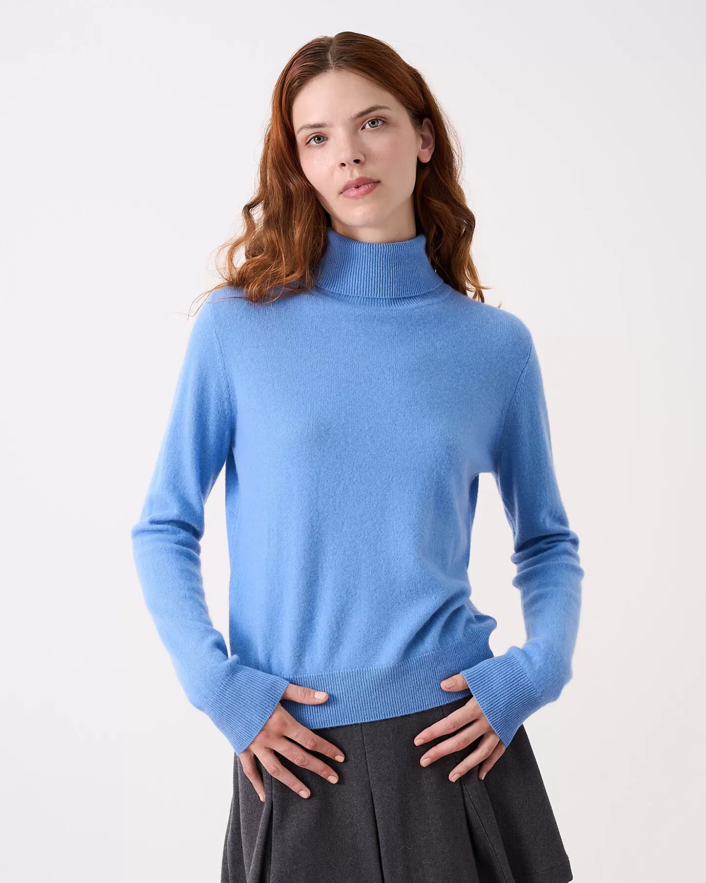 Col Roulé | 100% Cachemire>Absolut Cashmere Themys. Cornflower